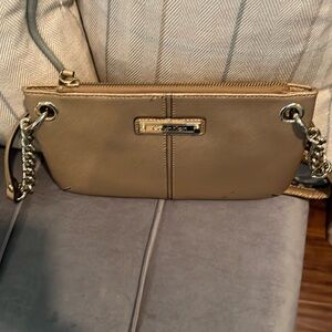 Calvin Klein gold shoulder bag